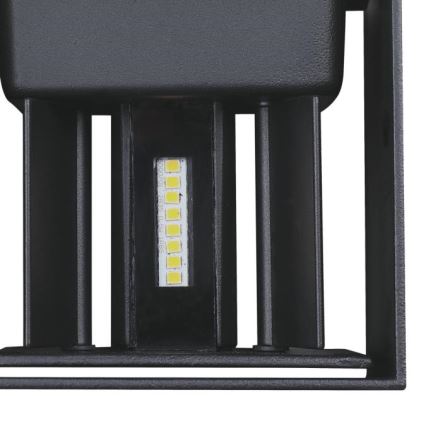 Westinghouse 61149 - LED-ulkoseinävalaisin FREYA 2xLED/4,5W/230V IP44 musta