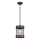 Westinghouse 61179 - Kattokruunu johdossa LANGSTON 1xE27/60W/230V barnwood