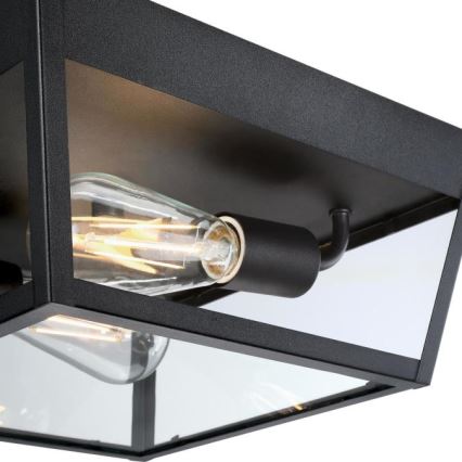 Westinghouse 61219 - Ulkokattovalo PETERSON 2xE27/40W/230V IP44