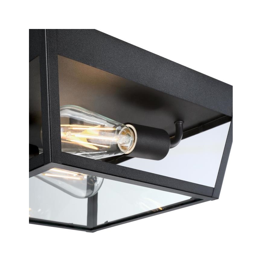 Westinghouse 61219 - Ulkokattovalo PETERSON 2xE27/40W/230V IP44