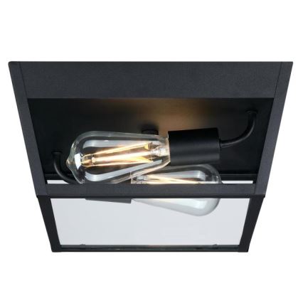 Westinghouse 61219 - Ulkokattovalo PETERSON 2xE27/40W/230V IP44