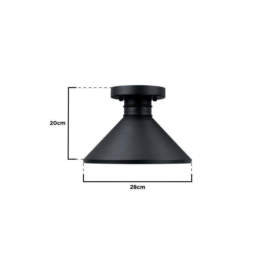 Westinghouse 61238 - Ulkokattovalo WALTER 1xE27/60W/230V IP44