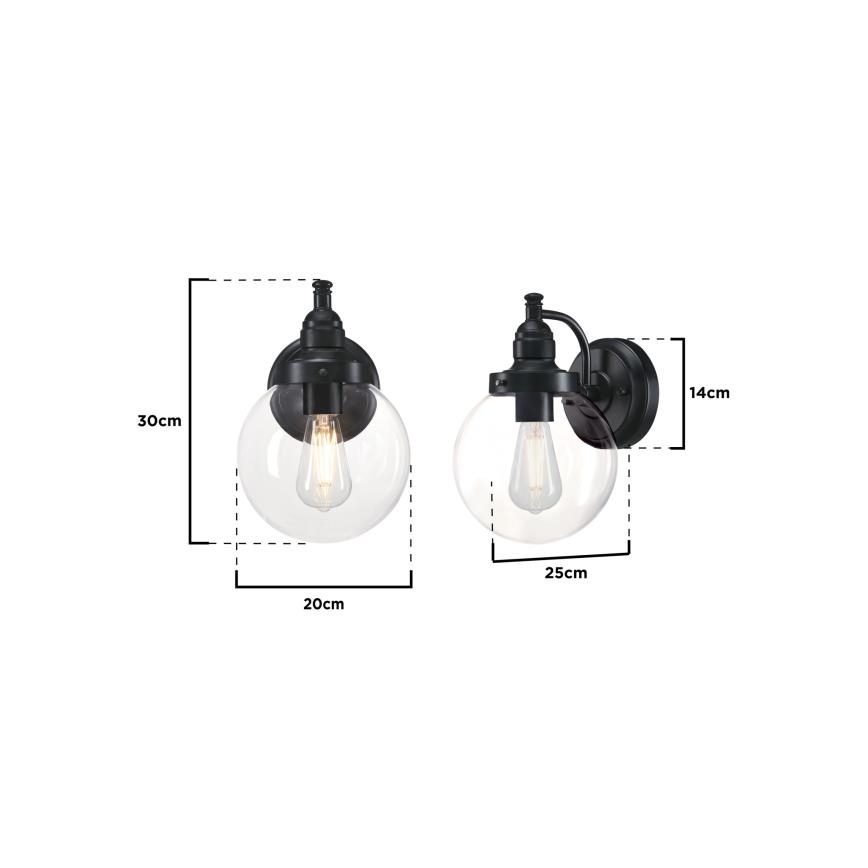 Westinghouse 61239 - Ulkoseinävalaisin EDDYSTONE 1xE27/60W/230V IP44