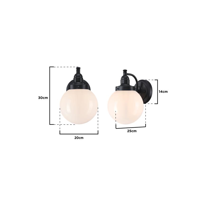 Westinghouse 61240 - Ulkoseinävalaisin EDDYSTONE 1xE27/60W/230V IP44