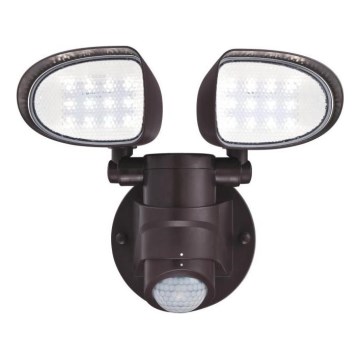 Westinghouse 63643 - LED-ulkovalonheitin anturilla 2xLED/8,75W/230V IP44