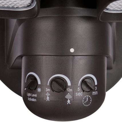 Westinghouse 63643 - LED-ulkovalonheitin anturilla 2xLED/8,75W/230V IP44