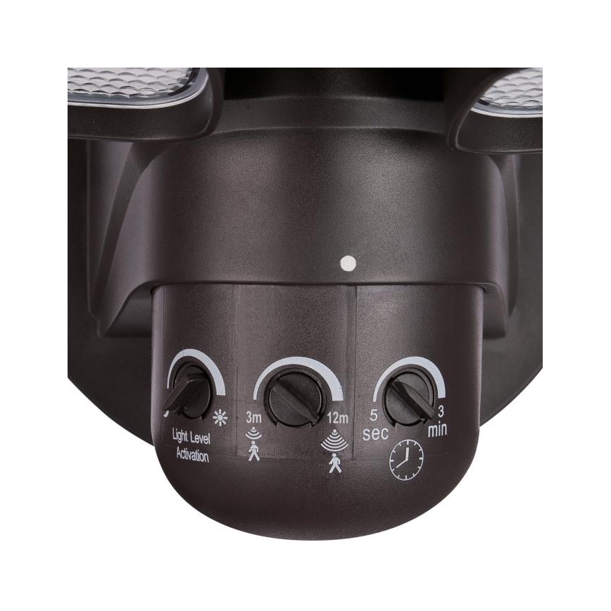 Westinghouse 63643 - LED-ulkovalonheitin anturilla 2xLED/8,75W/230V IP44