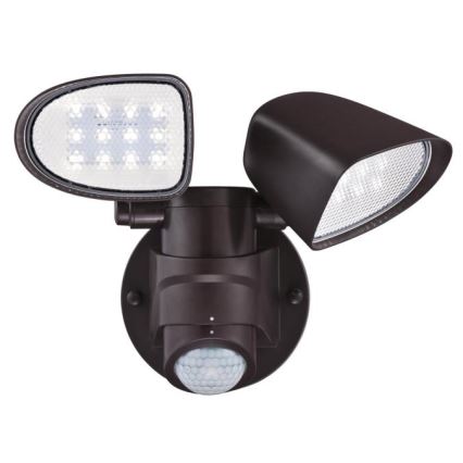 Westinghouse 63643 - LED-ulkovalonheitin anturilla 2xLED/8,75W/230V IP44