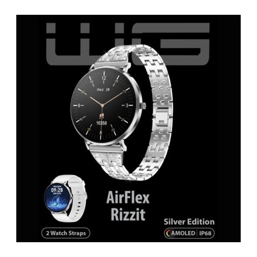 Winner Group - Älyrannekello AirFlex3 Rizz It 200 mAh IP68 hopea