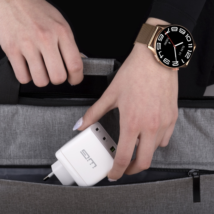 Winner Group - Älykello AirFlex 2 Elegance 280 mAh IP68 kulta