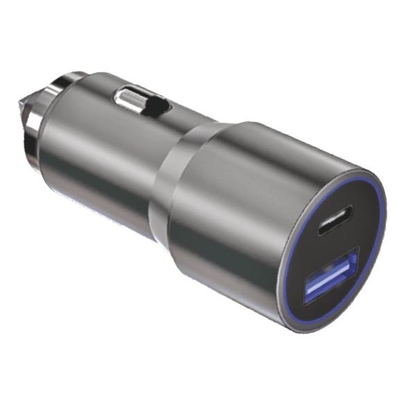 Winner Group - Autolaturi 1xUSB-C + 1xUSB-A Power Delivery 58,5W hopea
