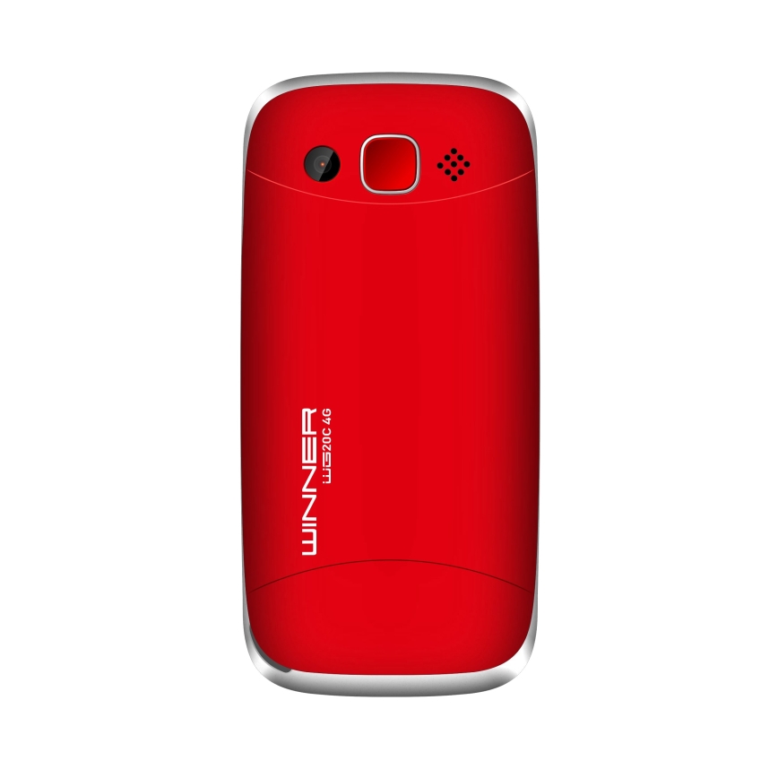 Winner Group - Matkapuhelin senioreille 1600 mAh punainen