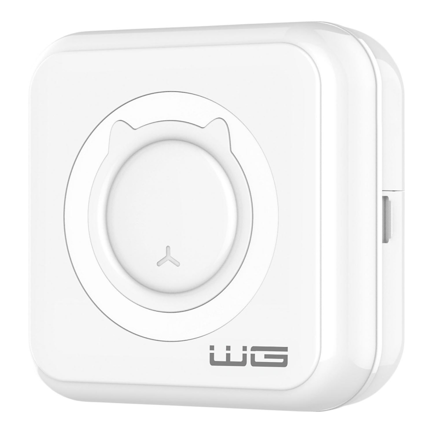 Winner Group - Mini lämpötulostin 800 mAh valkoinen