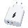Winner Group - Pikalatausadapteri 1xUSB-C + 1xUSB-A Power Delivery 38W valkoinen