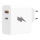 Winner Group - Pikalatausadapteri 1xUSB-C + 1xUSB-A Power Delivery 45W valkoinen