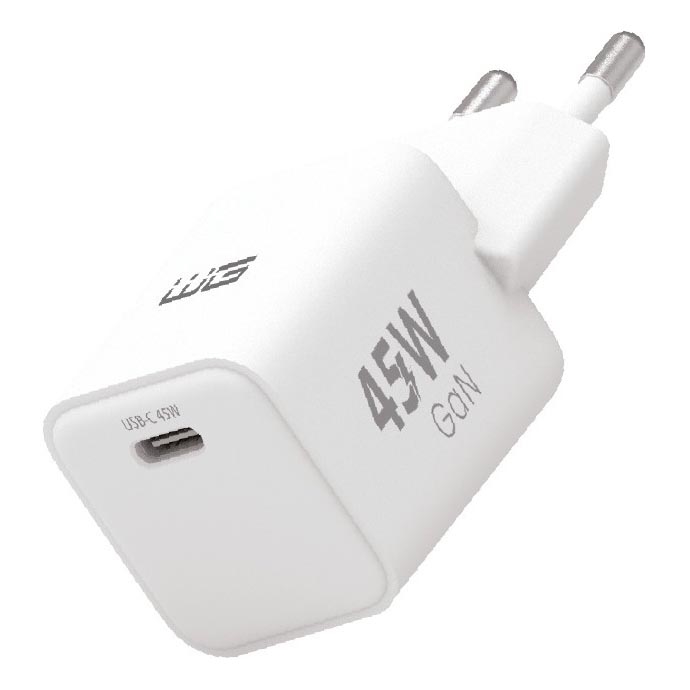 Winner Group - Pikalatausadapteri 1xUSB-C Power Delivery 45W valkoinen