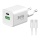 Winner Group - Pikalatausadapteri 2xUSB PD 30W + USB-kaapeli USB-C / USB-C 1m