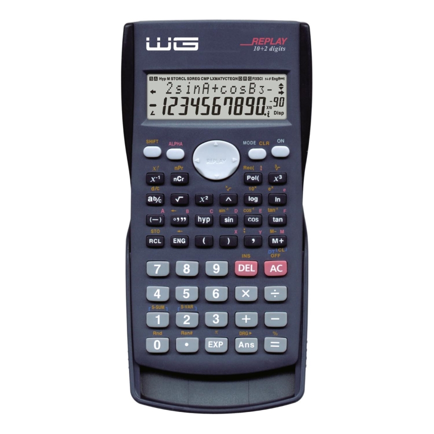 Winner Group - Tiedelaskin MathMaster Pro 1xLR44 musta