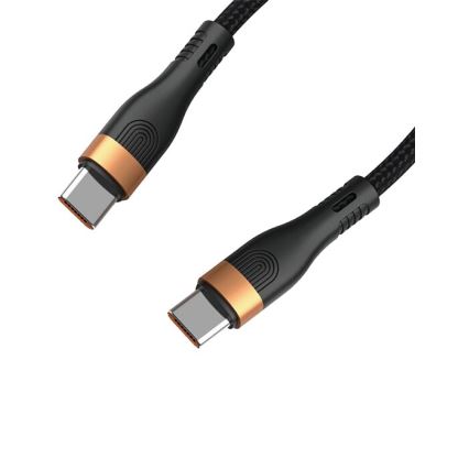 Winner Group -USB-kaapeli 3in1 USB-C / Lightning, USB-C ja Micro USB 100W 1,5m musta