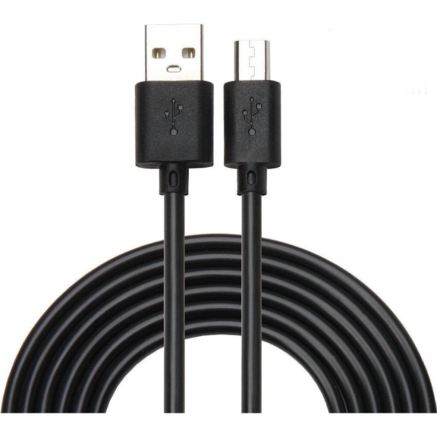 Winner Group - USB-kaapeli laajennettu Micro USB / USB-A 1m musta