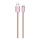 Winner Group - USB-kaapeli Lightning / USB-A 1m vaaleanpunainen