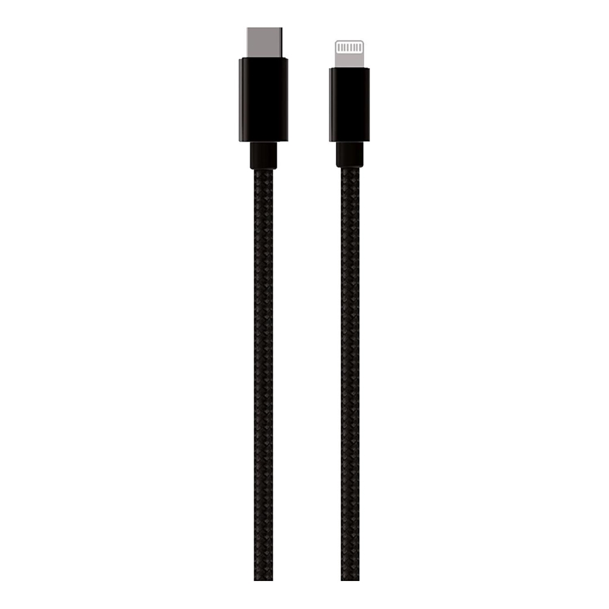 Winner Group - USB-kaapeli Lightning / USB-C 60W 50cm musta