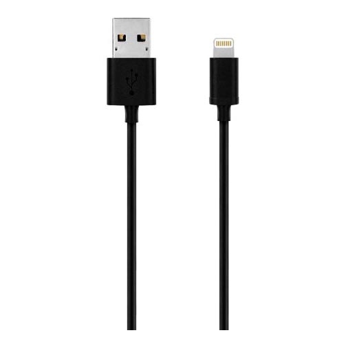 Winner Group - USB-kaapeli MFI Lightning / USB-A 2m musta