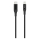 Winner Group - USB-kaapeli MFI Lightning / USB-C 1m musta