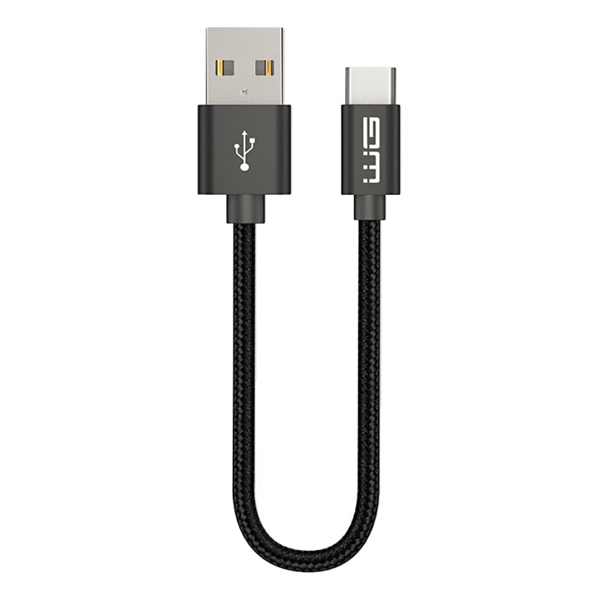 Winner Group - USB-kaapeli USB-C / USB-A 60W 20cm musta