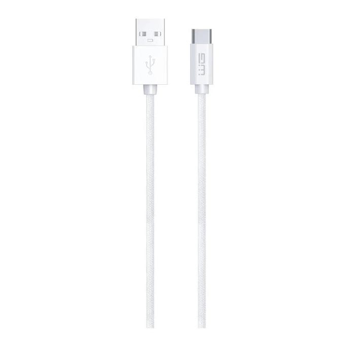 Winner Group - USB-kaapeli USB-C / USB-A 60W 2m valkoinen