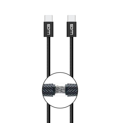 Winner Group - USB-kaapeli USB-C / USB-C 60W 3m musta