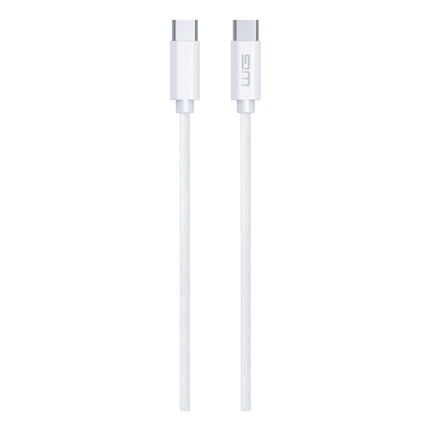 Winner Group - USB-kaapeli USB-C / USB-C 60W 3m valkoinen