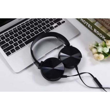 Wired headphones mikrofonilla mini-jack C