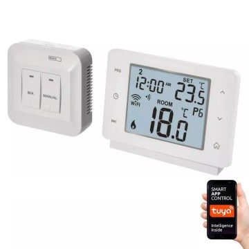 Wireless digitaalinen termostaatti GoSmart 230V/16A Wi-FI Tuya