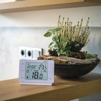 Wireless digitaalinen termostaatti GoSmart 230V/16A Wi-FI Tuya