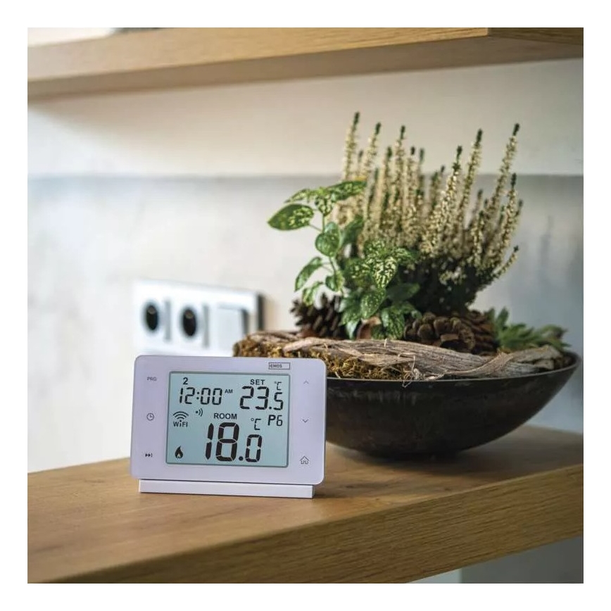 Wireless digitaalinen termostaatti GoSmart 230V/16A Wi-FI Tuya