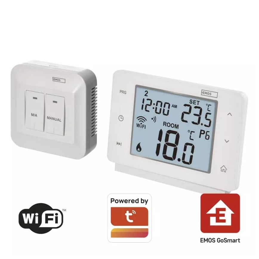 Wireless digitaalinen termostaatti GoSmart 230V/16A Wi-FI Tuya