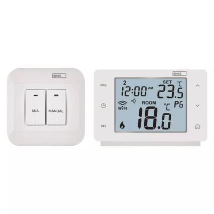 Wireless digitaalinen termostaatti GoSmart 230V/16A Wi-FI Tuya