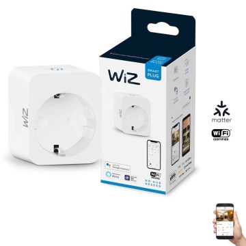 WiZ - Älykäs pistoke F 2300W Wi-Fi SCHUKO