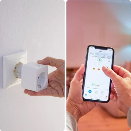 WiZ - Älykäs pistoke F 2300W Wi-Fi SCHUKO