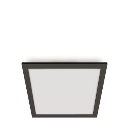 WiZ - LED Himmennettävä kattovalo SUPERSLIM LED/12W/230V 2700-6500K Wi-Fi musta