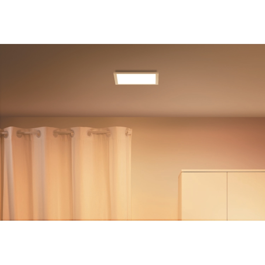 WiZ - LED Himmennettävä kattovalo SUPERSLIM LED/12W/230V 2700-6500K Wi-Fi valkoinen
