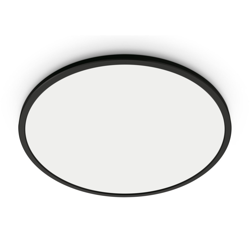 WiZ - LED Himmennettävä kattovalo SUPERSLIM LED/14W/230V 2700-6500K Wi-Fi musta