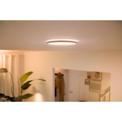 WiZ - LED Himmennettävä kattovalo SUPERSLIM LED/16W/230V 2700-6500K Wi-Fi valkoinen