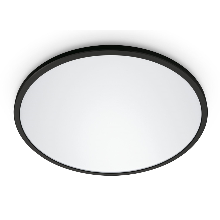 WiZ - LED Himmennettävä kattovalo SUPERSLIM LED/32W/230V 2700-6500K Wi-Fi musta