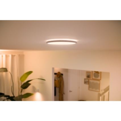 WiZ - LED Himmennettävä kattovalo SUPERSLIM LED/32W/230V 2700-6500K Wi-Fi valkoinen