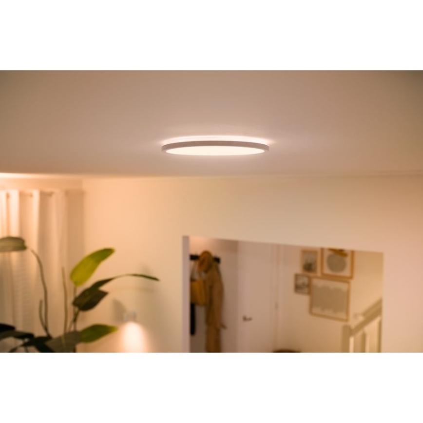 WiZ - LED Himmennettävä kattovalo SUPERSLIM LED/32W/230V 2700-6500K Wi-Fi valkoinen