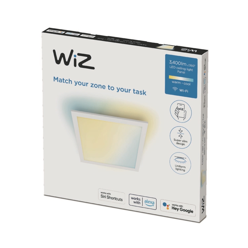 WiZ - LED Himmennettävä kattovalo SUPERSLIM LED/36W/230V 2700-6500K Wi-Fi valkoinen