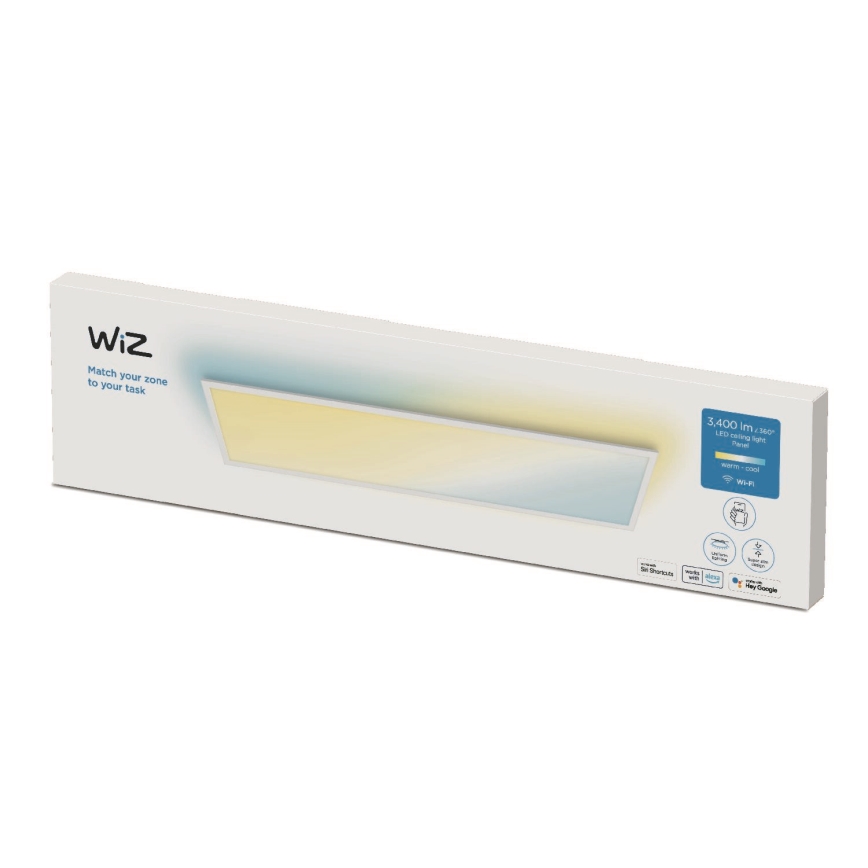 WiZ - LED Himmennettävä paneeli SUPERSLIM LED/36W/230V 2700-6500K Wi-Fi valkoinen