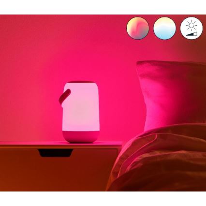 WiZ - LED RGBW Himmennettävä kannettava lamppu MOBILE LED/13,5W/5V 2200-6500K Wi-Fi